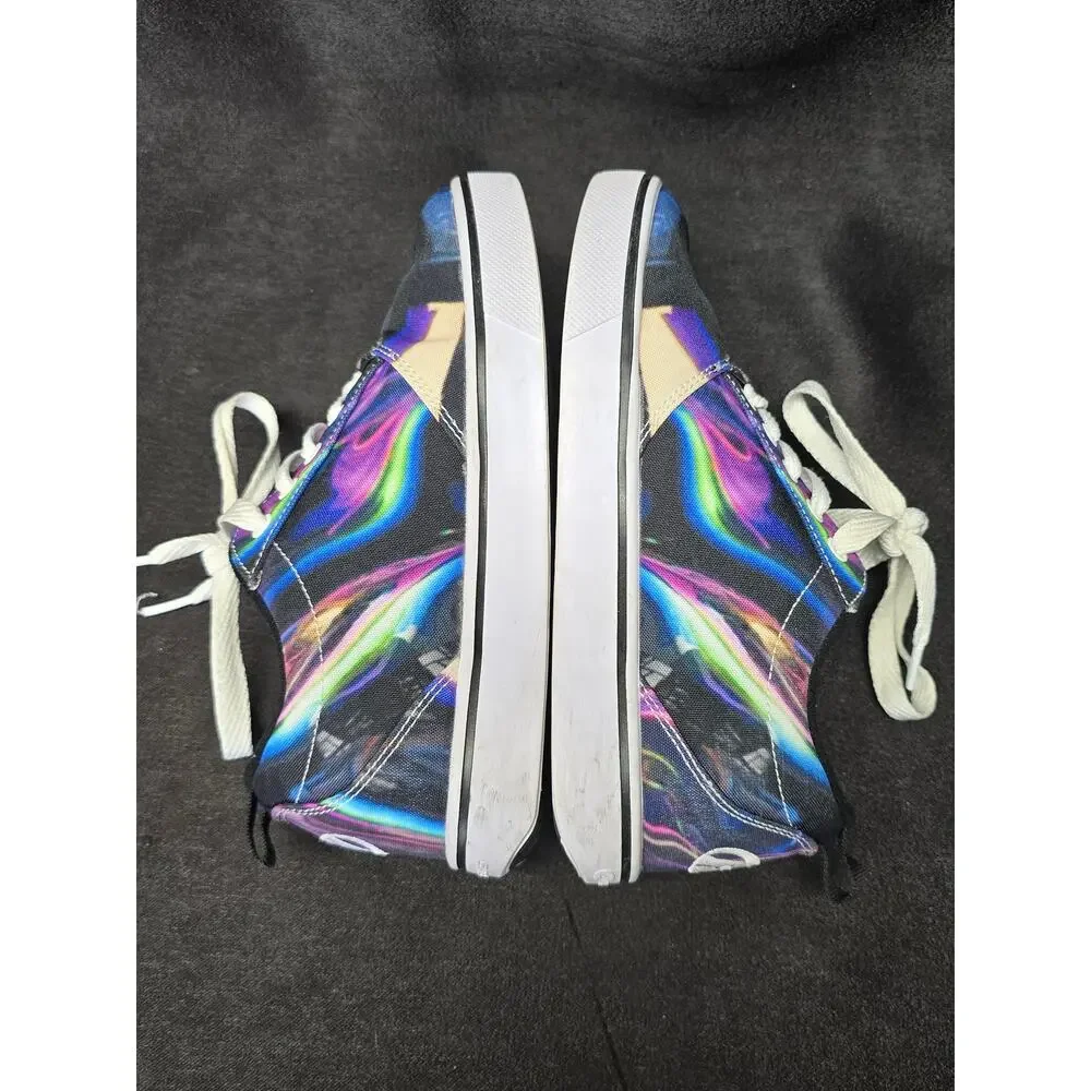 Heelys Pro20 Prints HE101138 Retro Galaxy Multicolor Skate Shoes Size YTH 3